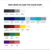 tank top color chart - Rain World Merch