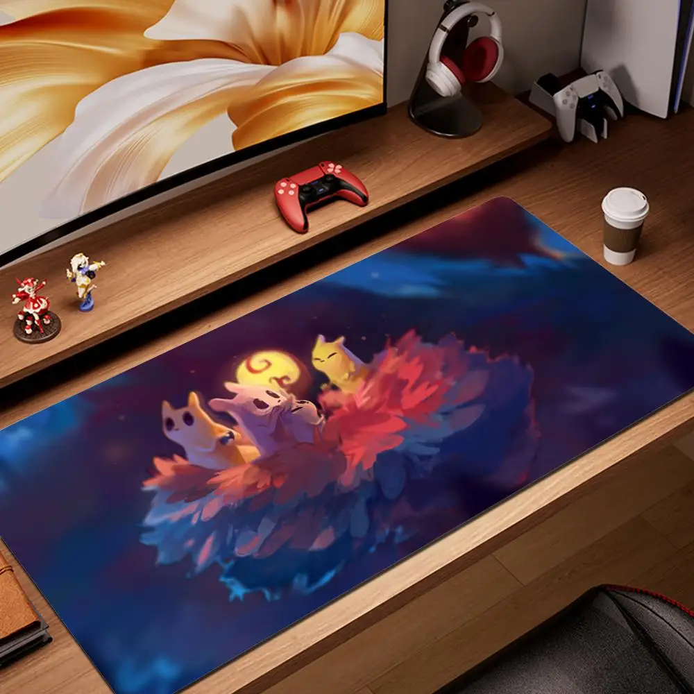 Rivulet Rain World Dynamic Flow Large Mouse Pad