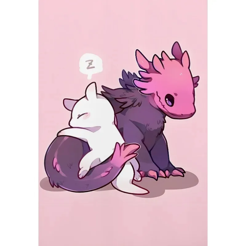 Monk Rain World Serene Art Poster